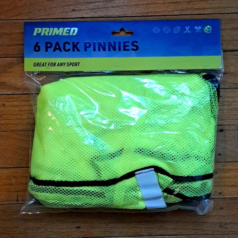 PRIMED 6 Pack Pinnies